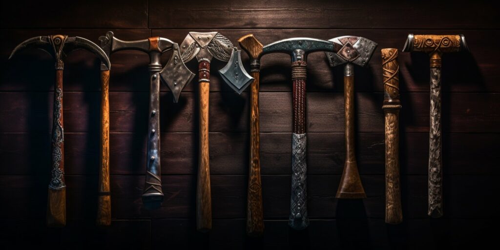 Unleash Your Inner Warrior with Authentic Viking Axes