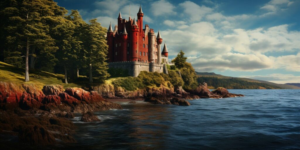 Redcastle Scotland: Unraveling the Secrets of a Ruby Fortress