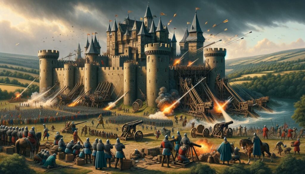 Castle Attacking Tactics in the Middle Ages