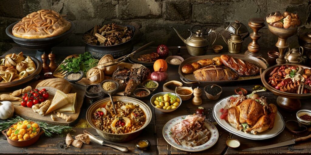Medieval Traveling Food: A Journey in Taste