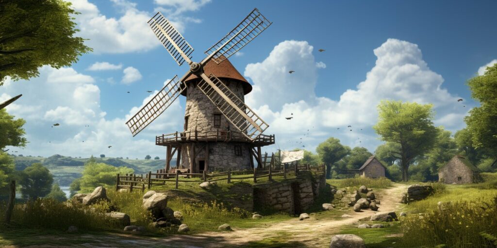 The Windmill: Harnessing the Wind for Milling and More
