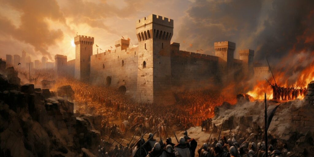 The Siege of Jerusalem (1187): The Templars' Stand Against Saladin