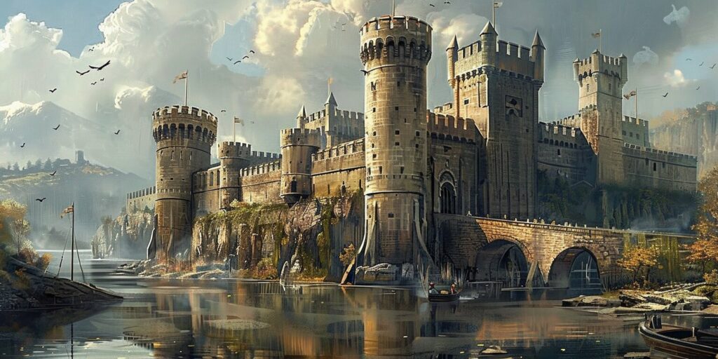Fortresses of the Middle Ages: The Majesty of Stone Keep Castles