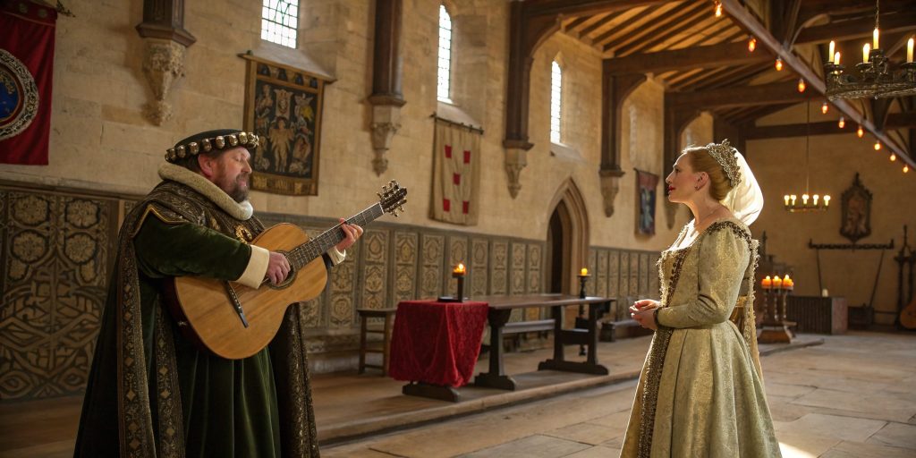 Henry VIII wrote 'Greensleeves' for Anne Boleyn